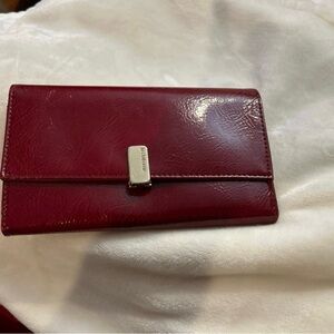 Red shinny wallet